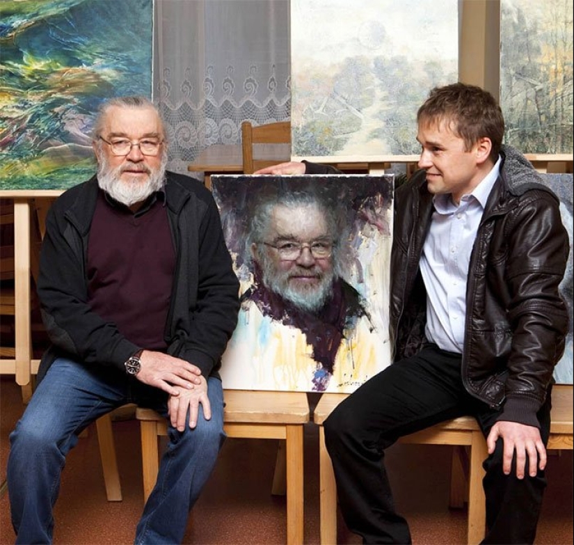 Artista polaco Damian Likhosherst y su increíblemente precisa retratos de