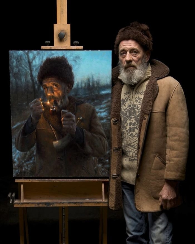 Artista polaco Damian Likhosherst y su increíblemente precisa retratos de