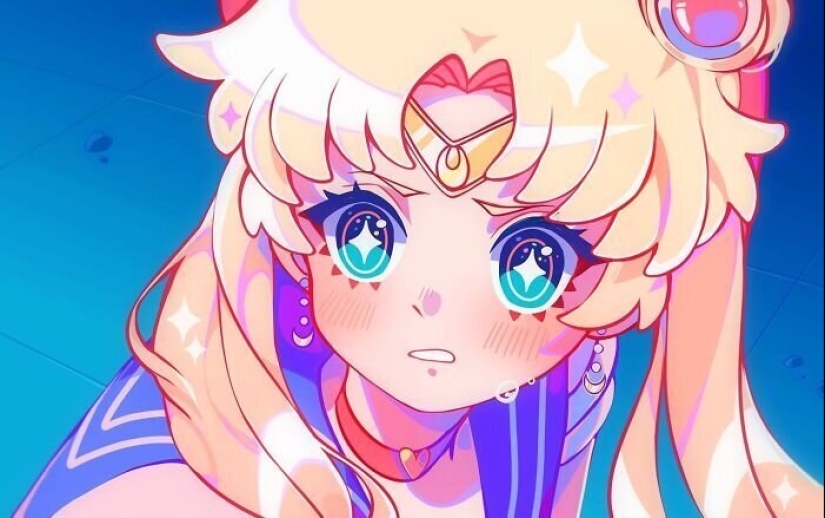 Artistas ilustradores decidió tomar una nueva mirada a Sailor moon