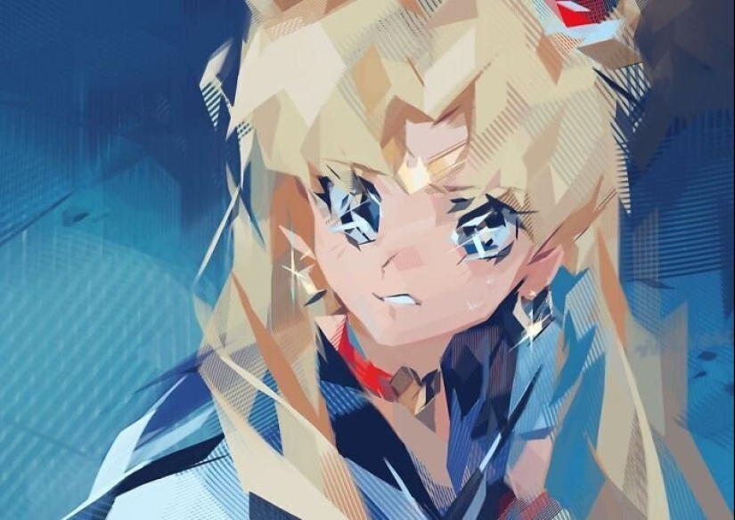 Artistas ilustradores decidió tomar una nueva mirada a Sailor moon