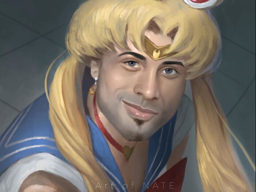 Artistas ilustradores decidió tomar una nueva mirada a Sailor moon