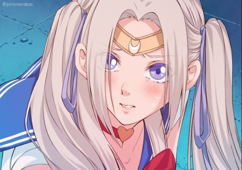 Artistas ilustradores decidió tomar una nueva mirada a Sailor moon