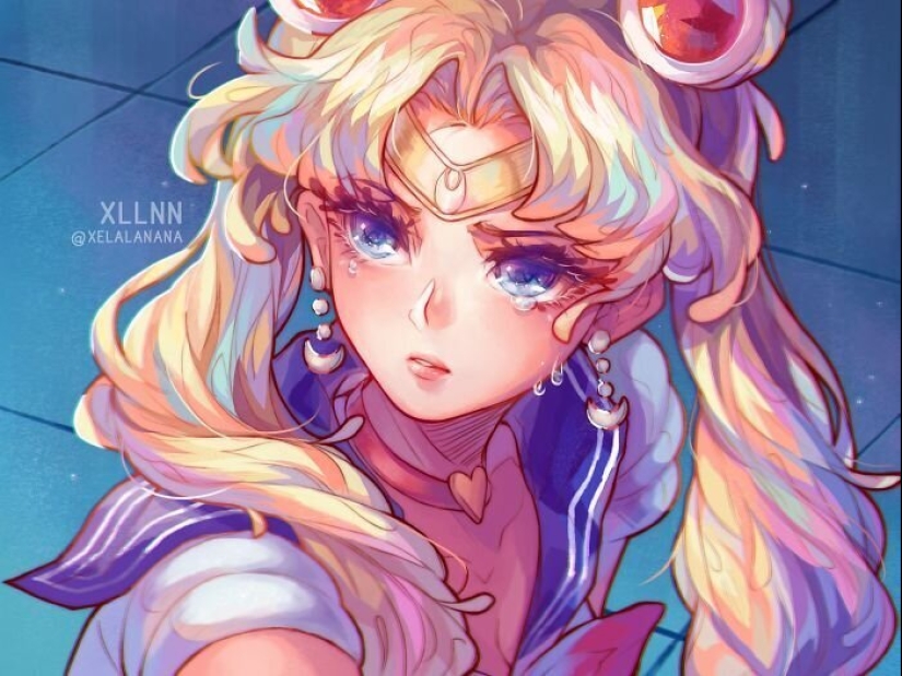 Artistas ilustradores decidió tomar una nueva mirada a Sailor moon