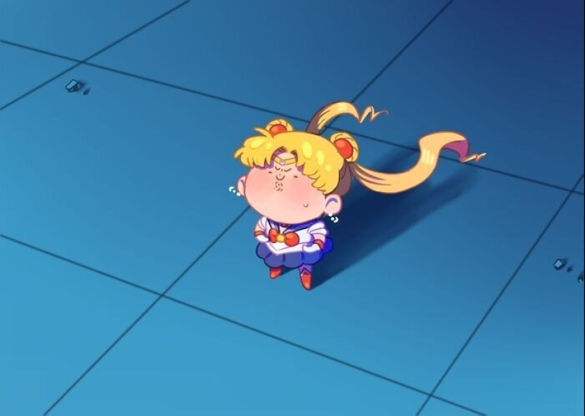Artistas ilustradores decidió tomar una nueva mirada a Sailor moon