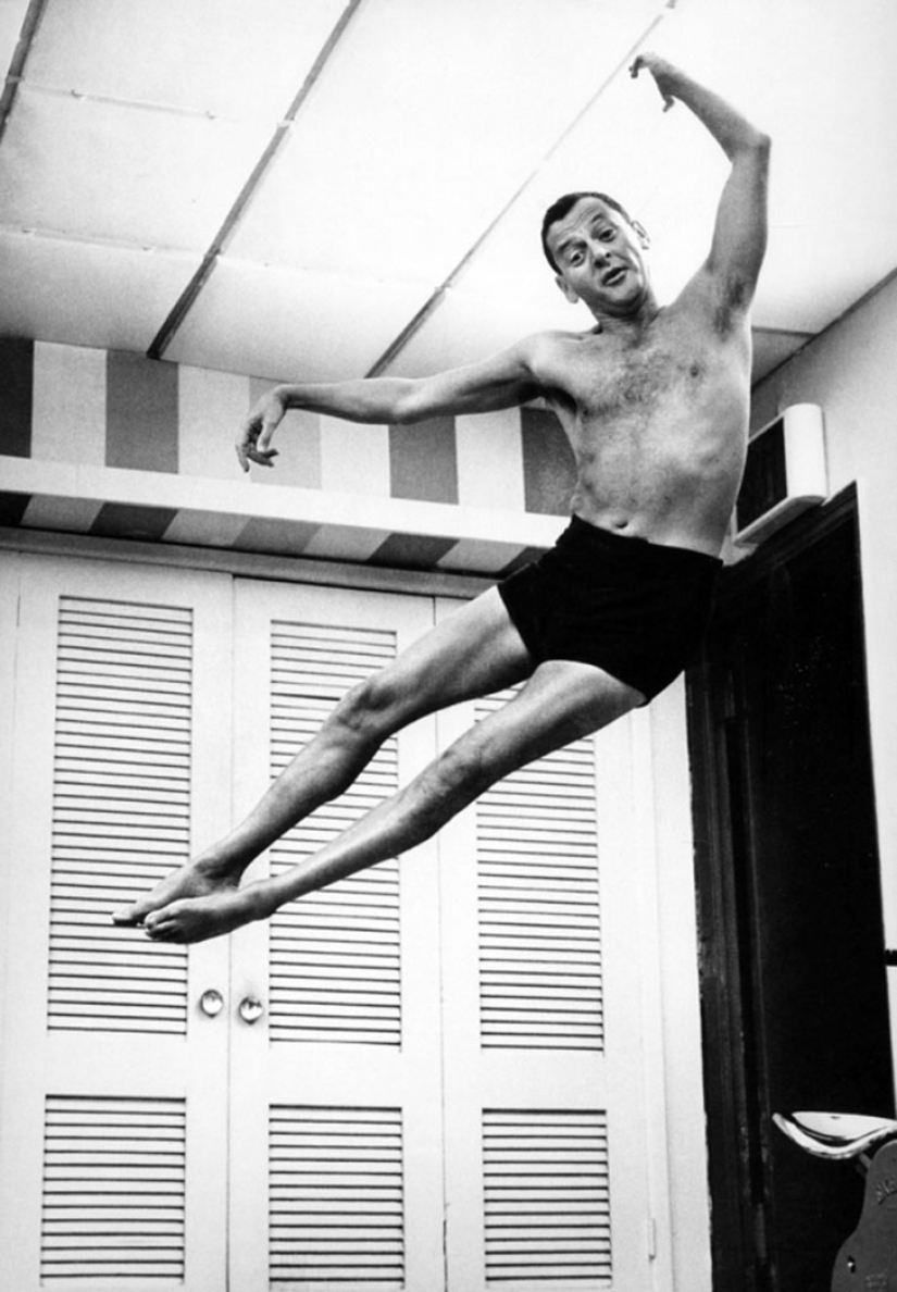 As Philippe Halsman experimented on celebrities As Philippe Halsman experimented on celebrities