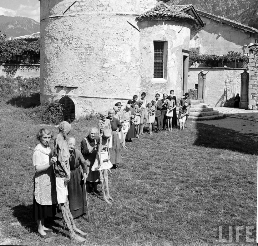 As residents of the Italian town many centuries shared bread and salt with mummies As residents of the Italian town many centuries shared bread and salt with mummies