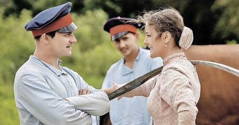 As was arranged, "the Swedish family" of the don Cossacks before the advent of "spiritual scrapie"