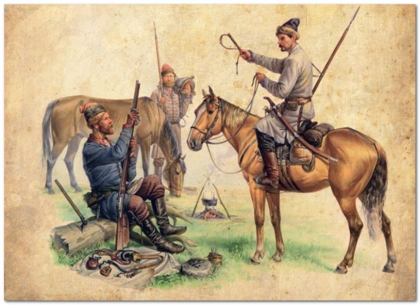 As was arranged, "the Swedish family" of the don Cossacks before the advent of "spiritual scrapie"