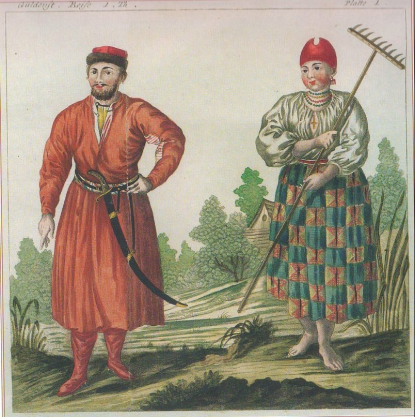 As was arranged, "the Swedish family" of the don Cossacks before the advent of "spiritual scrapie"