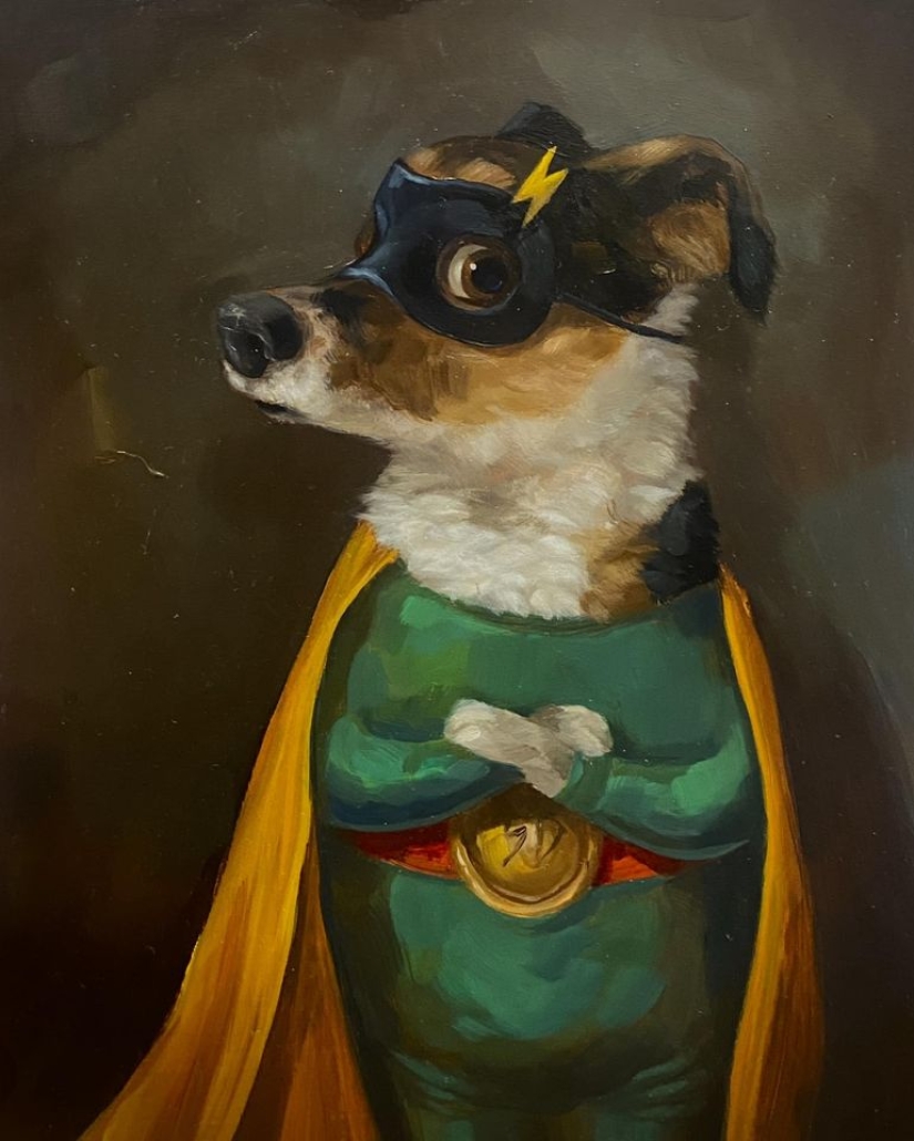Aspectos inesperados de la vida animal en las pinturas de Alison Friend Aspectos inesperados de la vida animal en las pinturas de Alison Friend