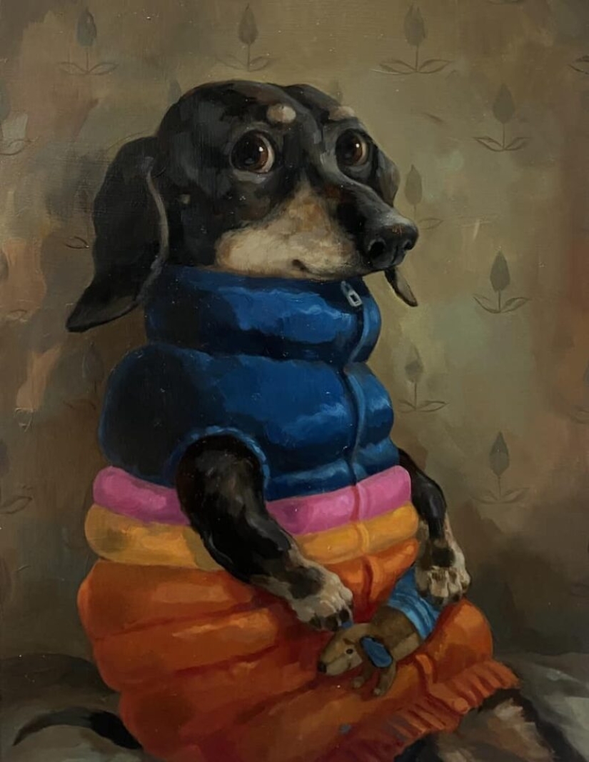 Aspectos inesperados de la vida animal en las pinturas de Alison Friend Aspectos inesperados de la vida animal en las pinturas de Alison Friend