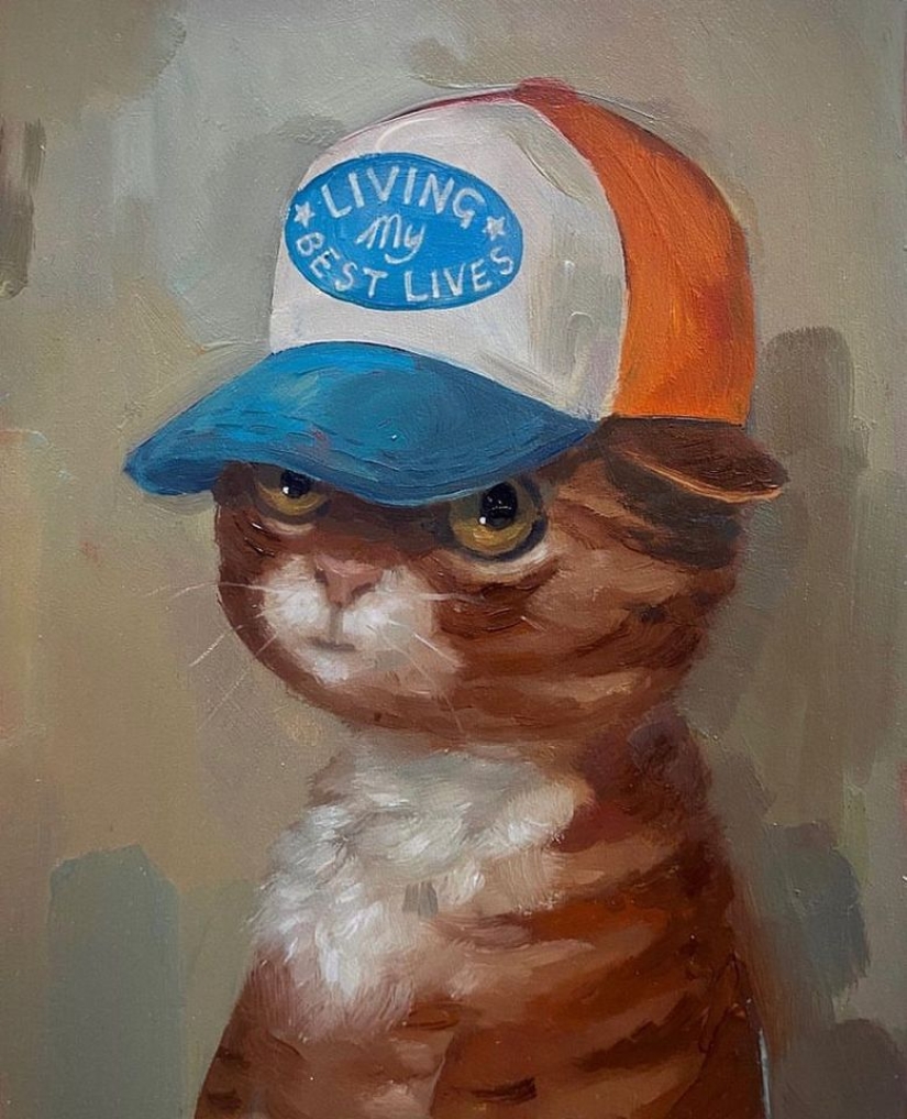 Aspectos inesperados de la vida animal en las pinturas de Alison Friend Aspectos inesperados de la vida animal en las pinturas de Alison Friend