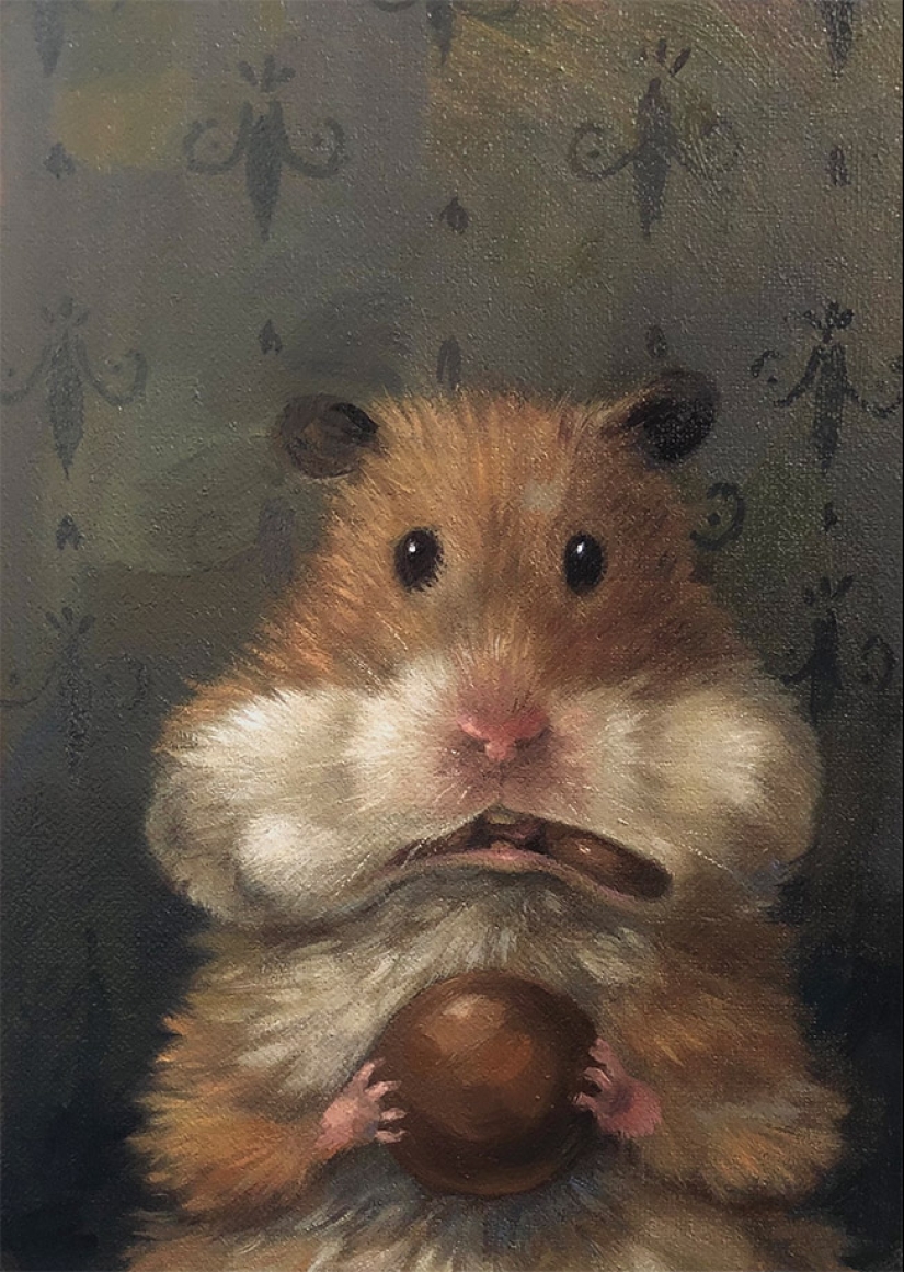 Aspectos inesperados de la vida animal en las pinturas de Alison Friend Aspectos inesperados de la vida animal en las pinturas de Alison Friend