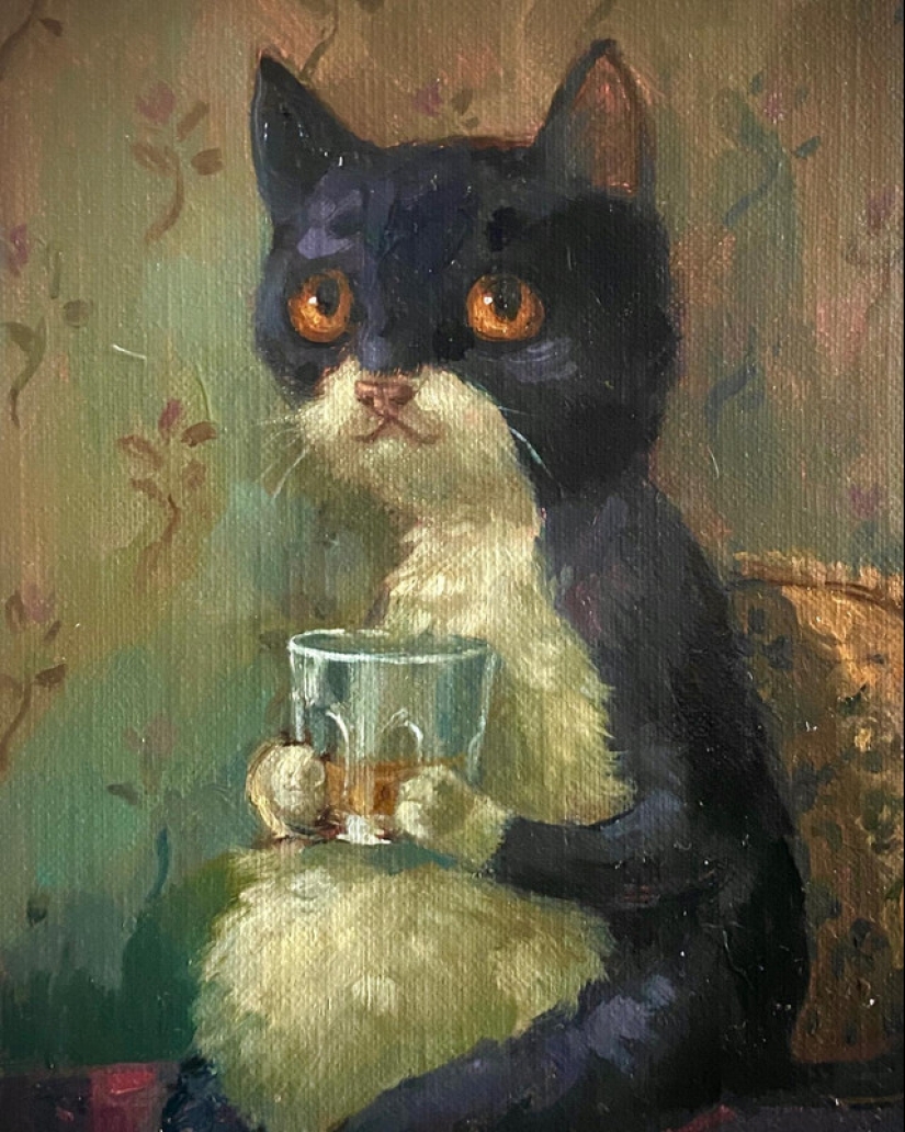 Aspectos inesperados de la vida animal en las pinturas de Alison Friend Aspectos inesperados de la vida animal en las pinturas de Alison Friend