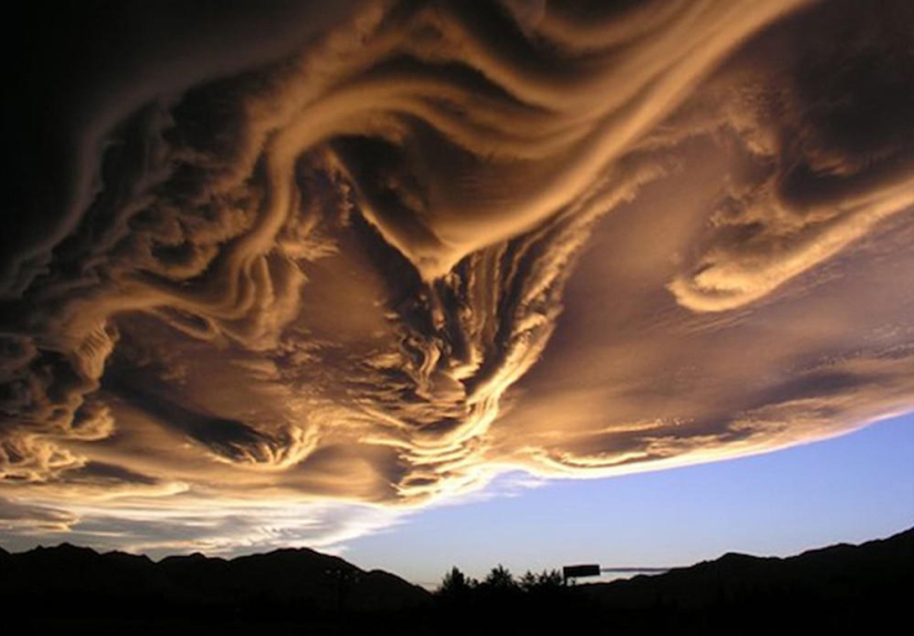 Asperatus - las nubes más aterradoras
