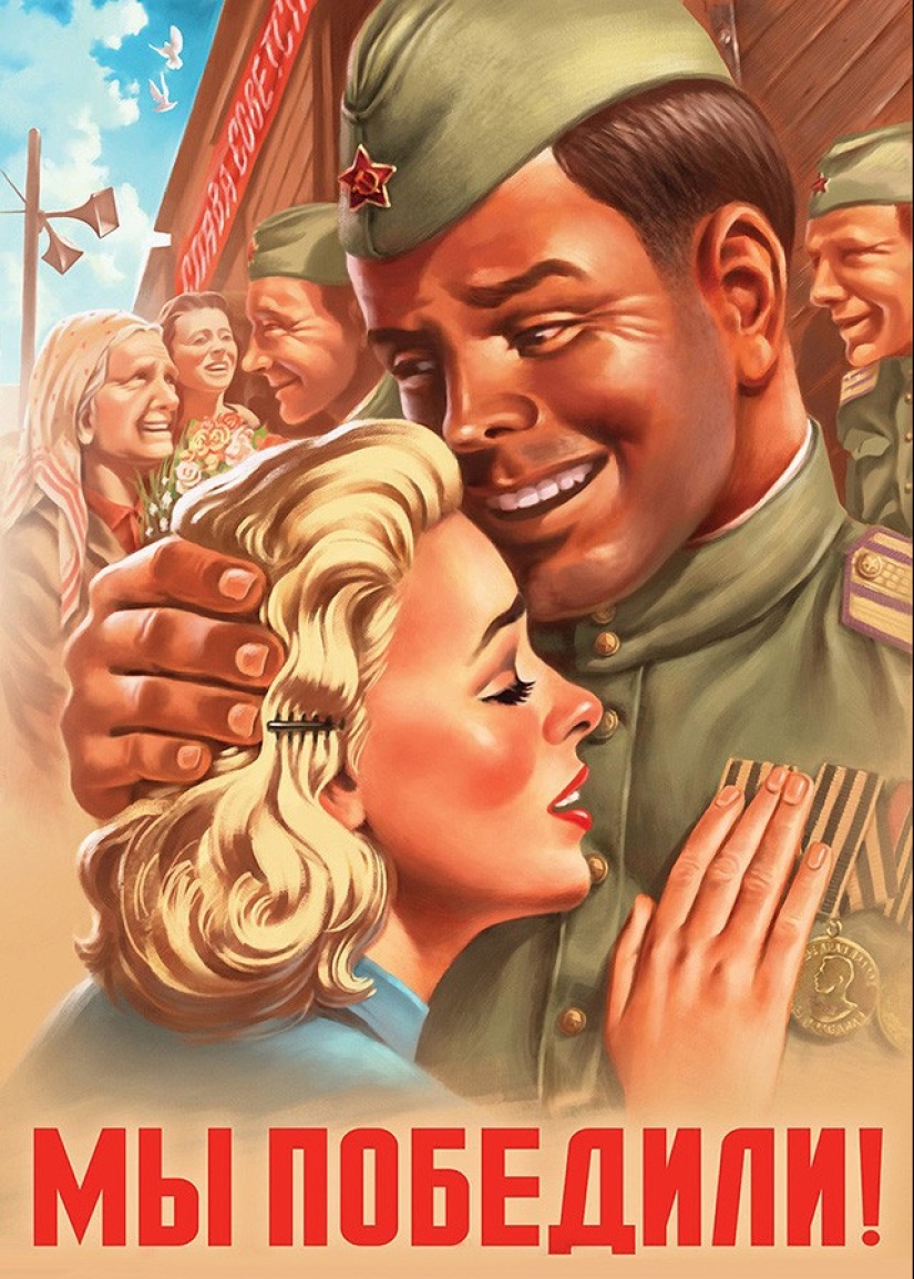 Awesome "Soviet" pin-up of Valeria Barykina Awesome "Soviet" pin-up of Valeria Barykina