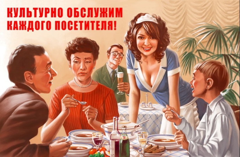 Awesome "Soviet" pin-up of Valeria Barykina Awesome "Soviet" pin-up of Valeria Barykina