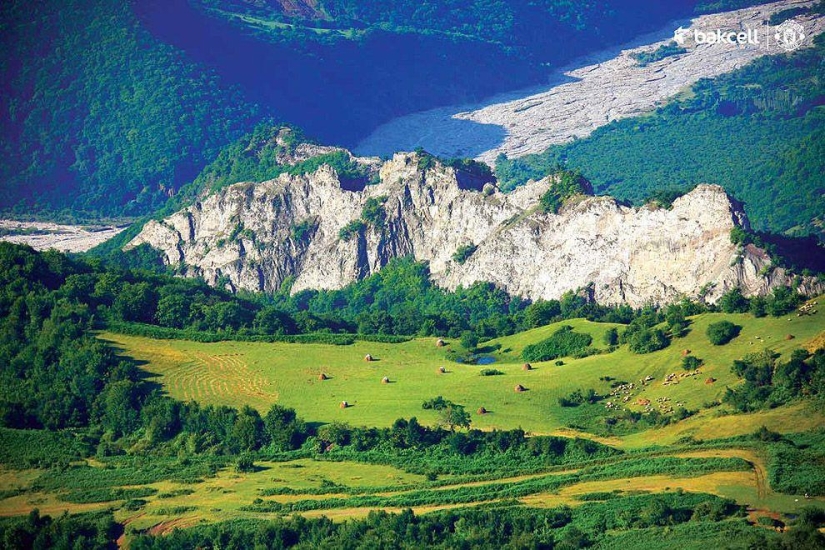 Azerbaijan from a bird's-eye view