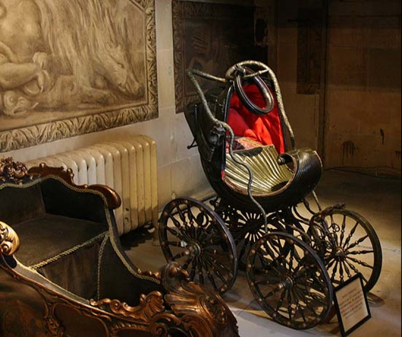 Baby strollers from different eras, striking with their crazy design