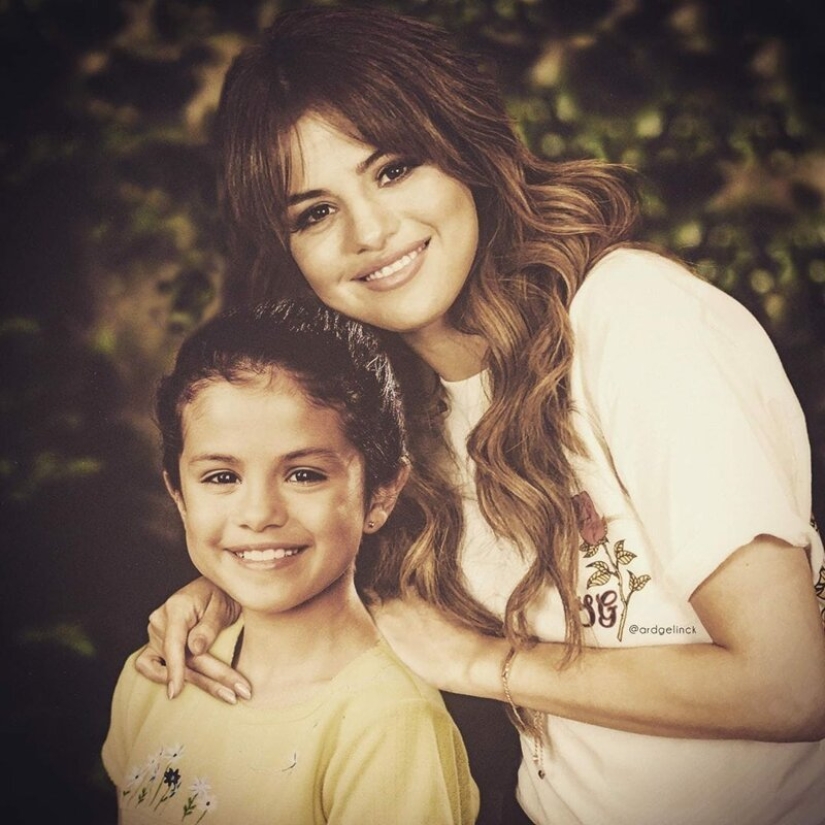 Back to the past: photos of celebrities with ourselves in childhood, adolescence, youth