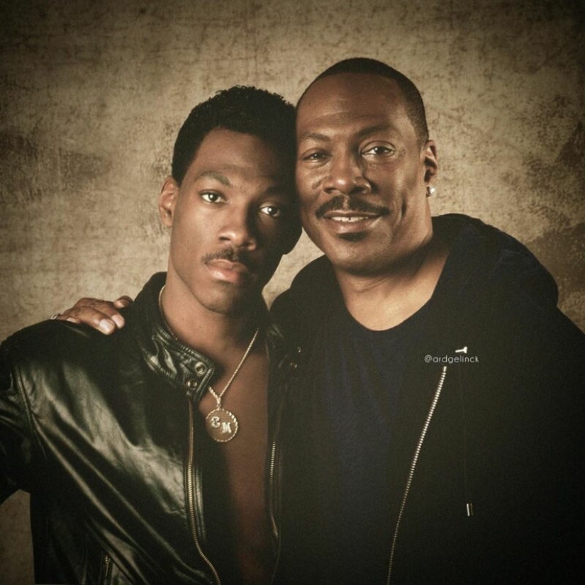 Back to the past: photos of celebrities with ourselves in childhood, adolescence, youth