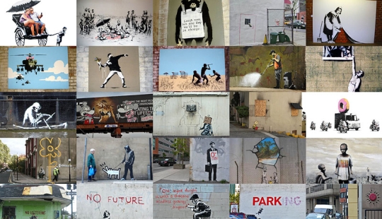 Banksy is the most mysterious and scandalous graffiti artist Banksy is the most mysterious and scandalous graffiti artist