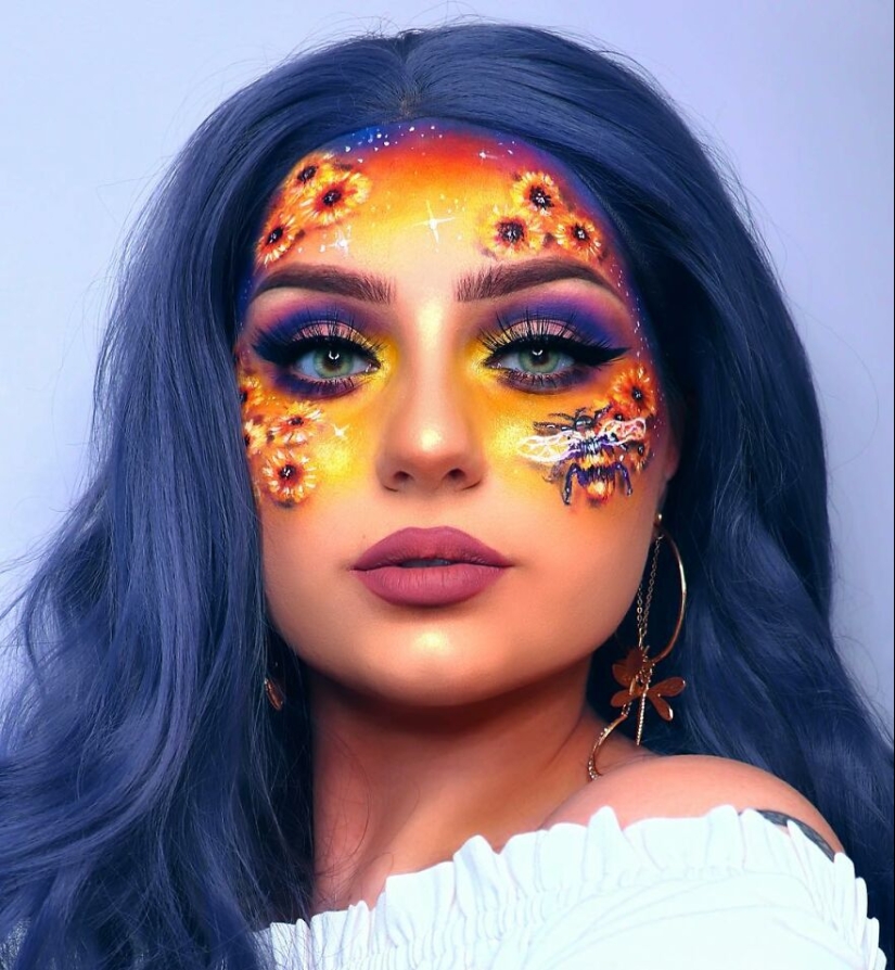 Beauty in the face: a girl from Norway draws incredible pictures