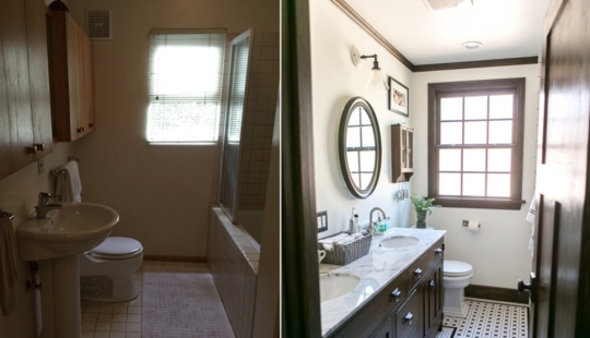 Before and after - 13 examples of incredible and very budget-friendly residential transformations Before and after - 13 examples of incredible and very budget-friendly residential transformations