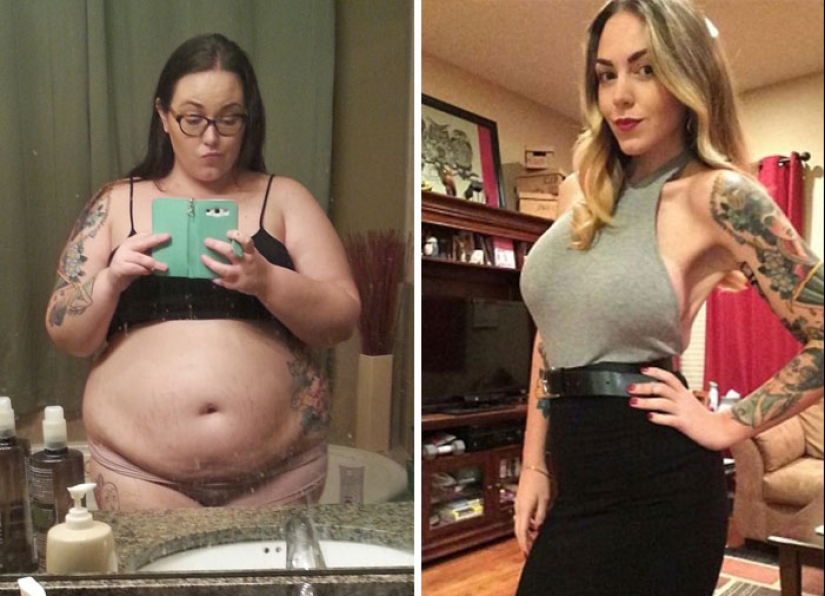 Before and after: 30 incredible examples of transformation with weight loss