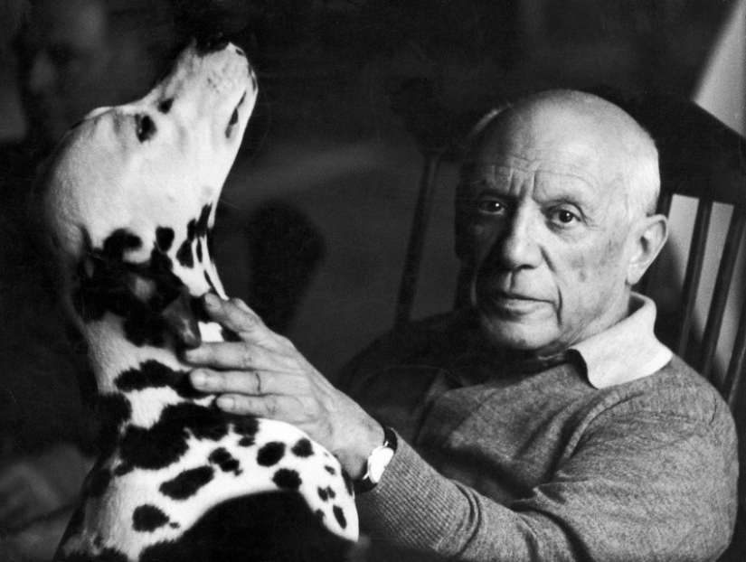 Behind every great man is a great dog