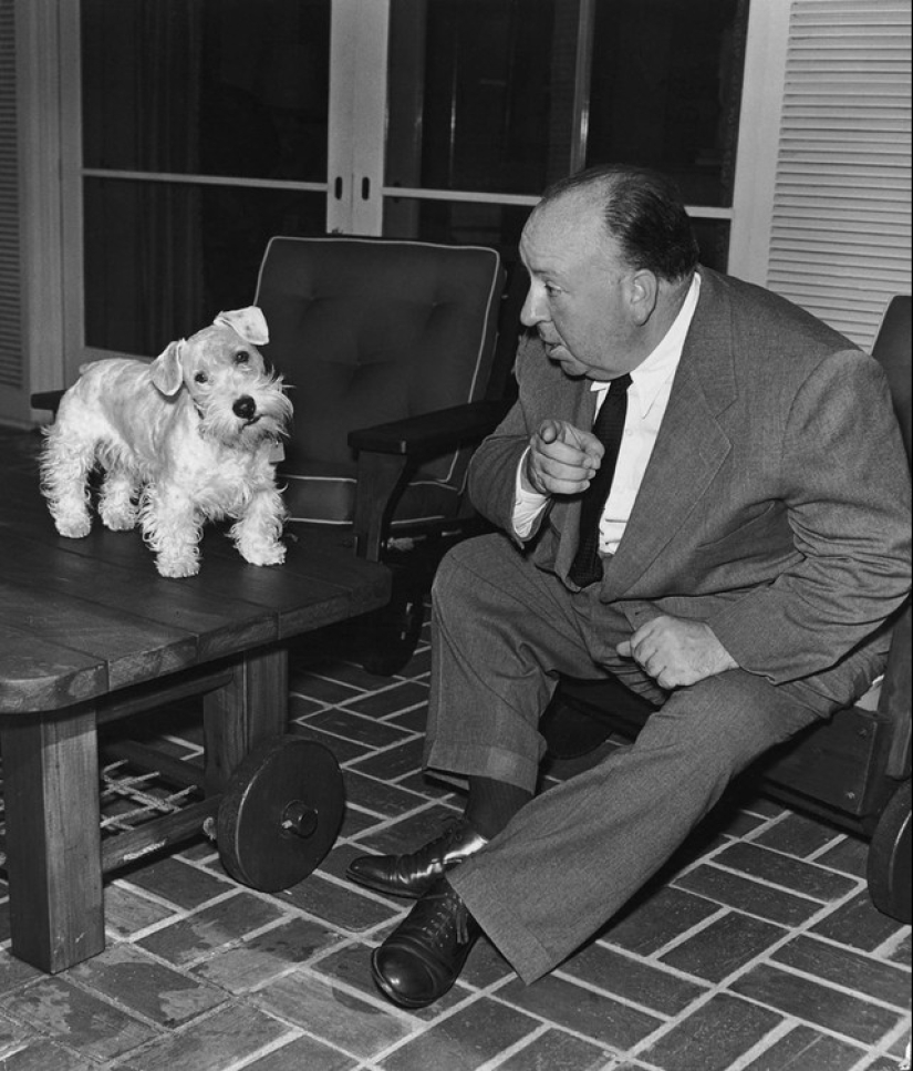 Behind every great man is a great dog