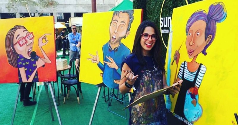 Behind the scenes of love: an American artist paints a real relationship