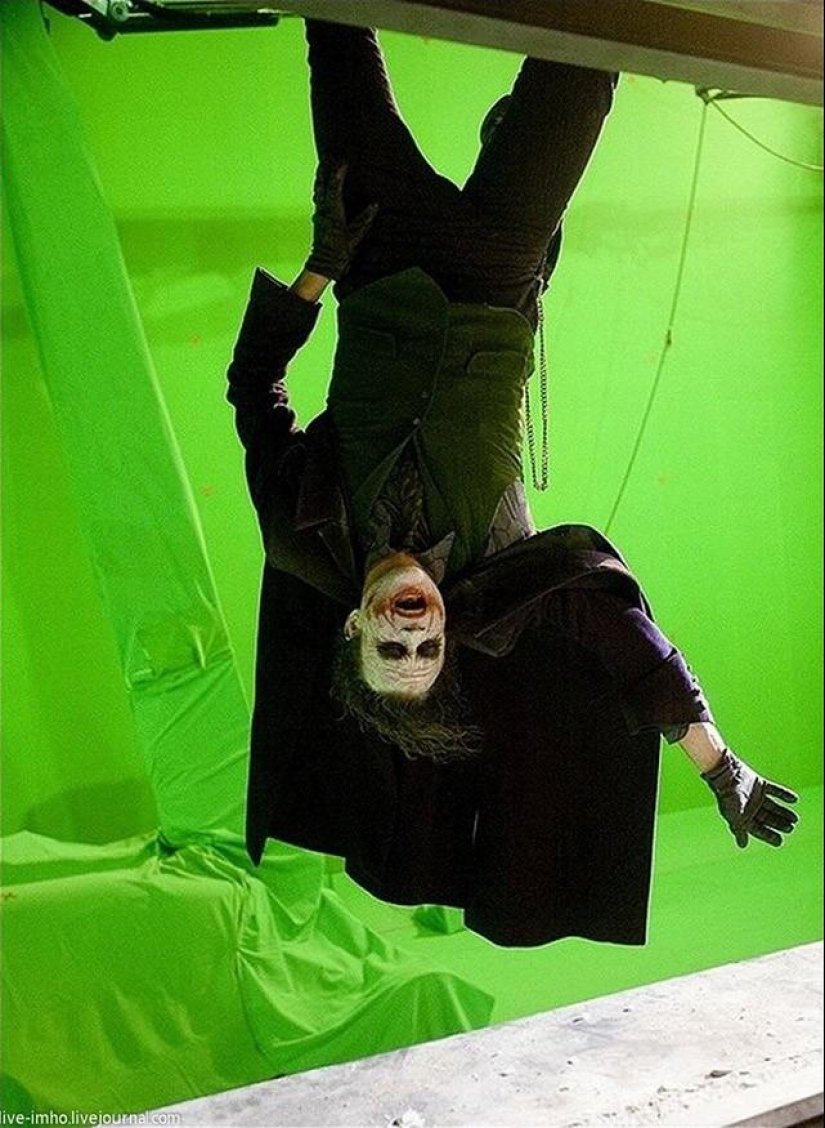Behind the scenes of your favorite movies-50 photos that reveal the secrets of filming Behind the scenes of your favorite movies-50 photos that reveal the secrets of filming