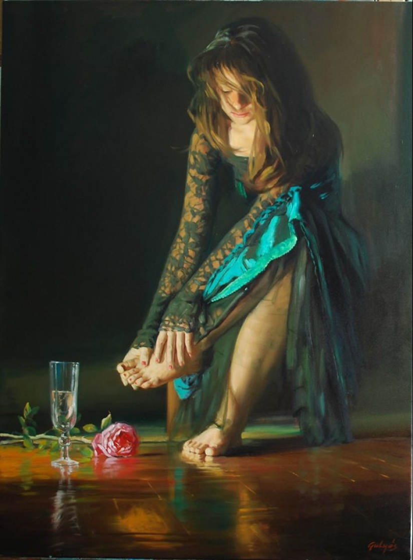 Belleza femenina inmodesta del artista húngaro Laszlo Gulyas Belleza femenina inmodesta del artista húngaro Laszlo Gulyas