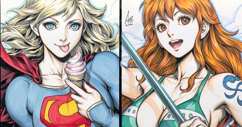 Bellezas heroicas del maestro del cómic Stanley Lau