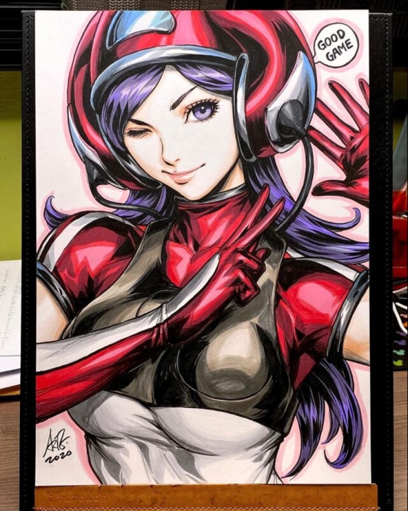 Bellezas heroicas del maestro del cómic Stanley Lau