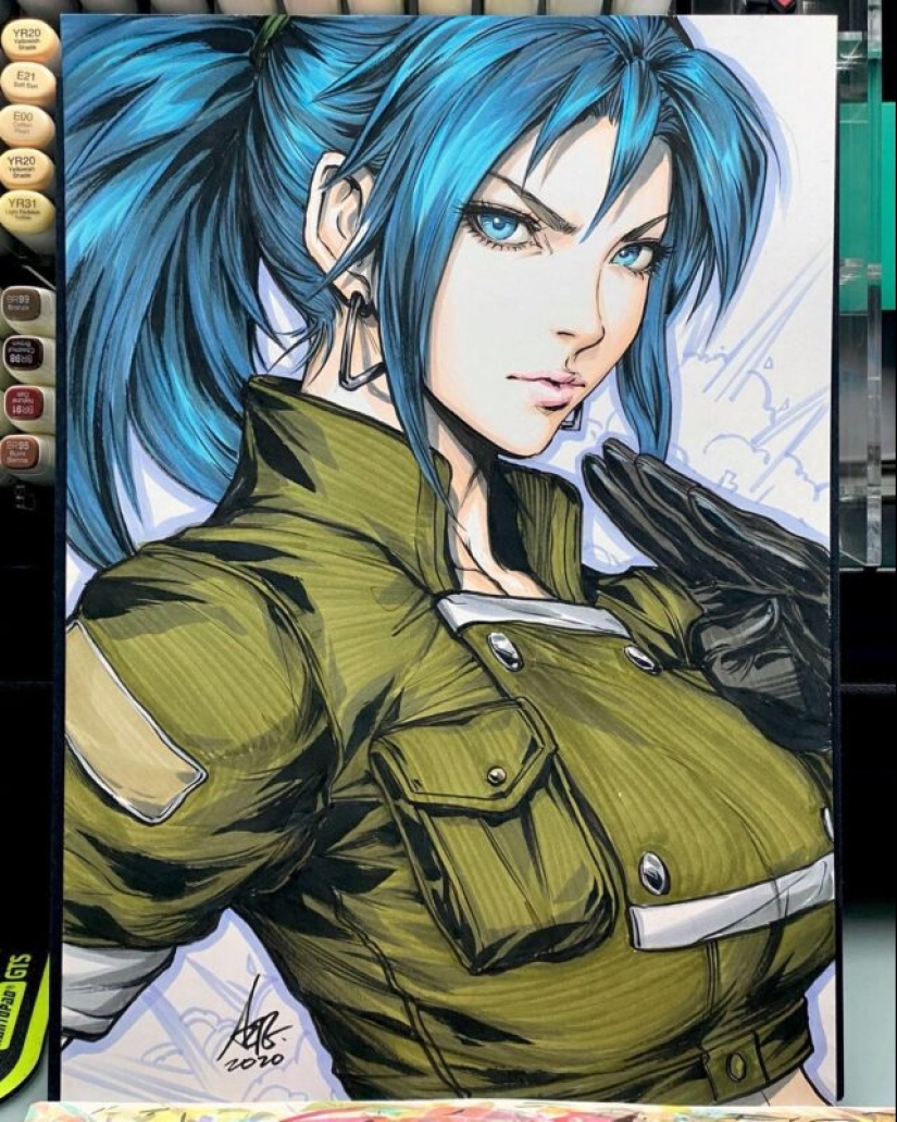 Bellezas heroicas del maestro del cómic Stanley Lau