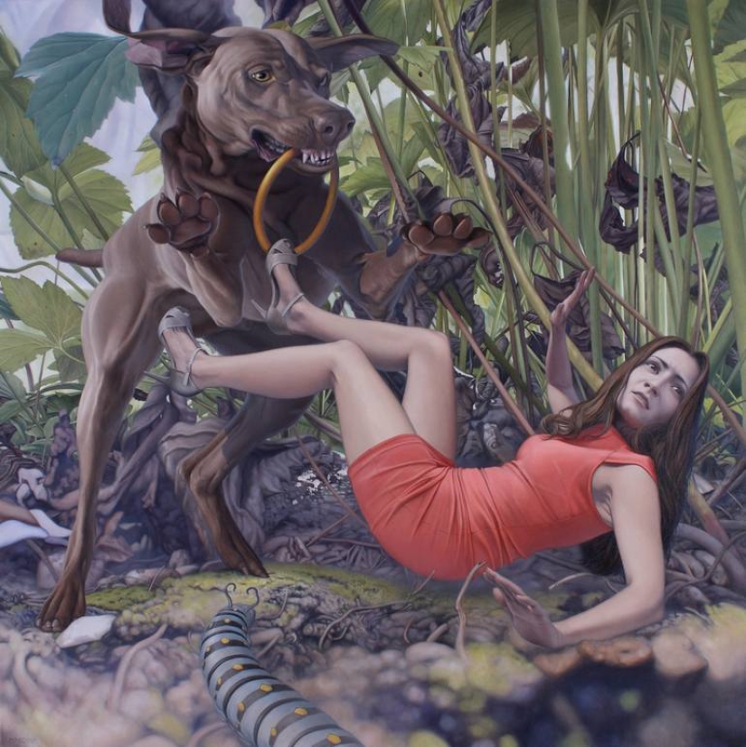 Bellezas misteriosas en las pinturas del maestro del realismo fantástico Michael Maschka Bellezas misteriosas en las pinturas del maestro del realismo fantástico Michael Maschka