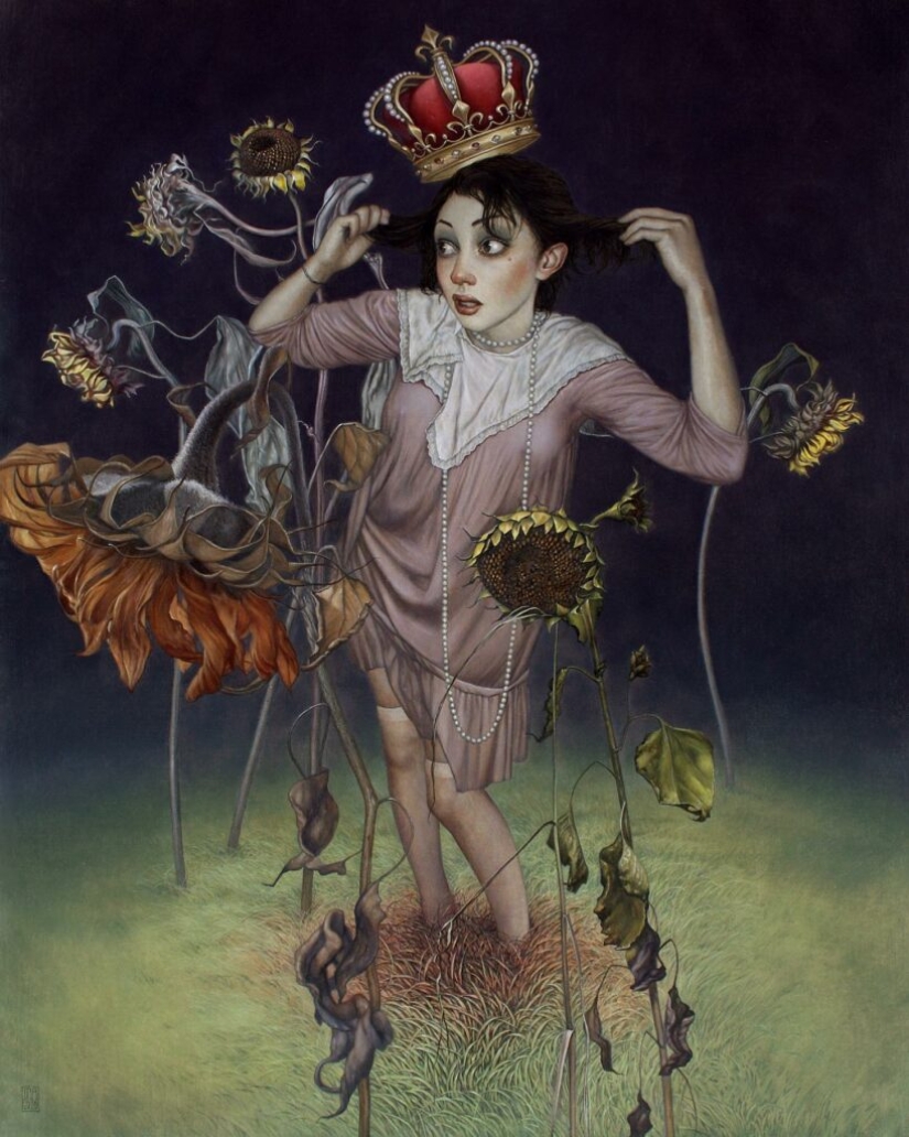 Bellezas misteriosas en las pinturas del maestro del realismo fantástico Michael Maschka Bellezas misteriosas en las pinturas del maestro del realismo fantástico Michael Maschka