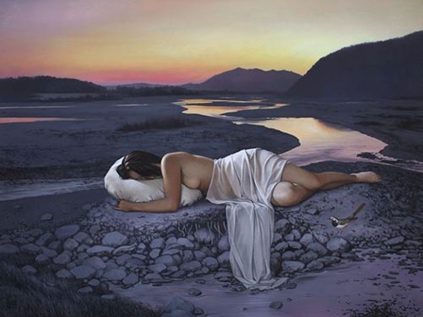 Bellezas misteriosas en las pinturas del maestro del realismo fantástico Michael Maschka Bellezas misteriosas en las pinturas del maestro del realismo fantástico Michael Maschka