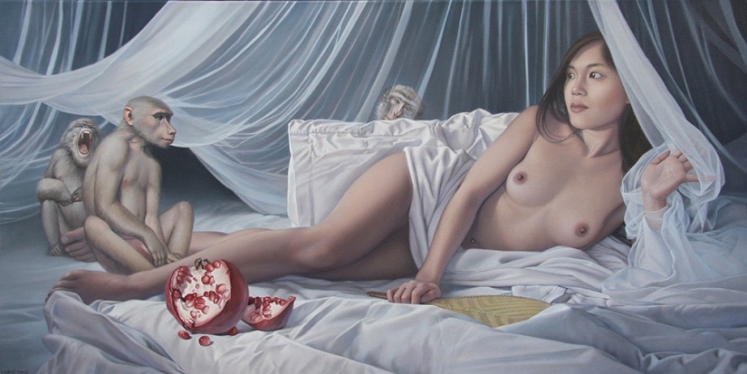 Bellezas misteriosas en las pinturas del maestro del realismo fantástico Michael Maschka Bellezas misteriosas en las pinturas del maestro del realismo fantástico Michael Maschka