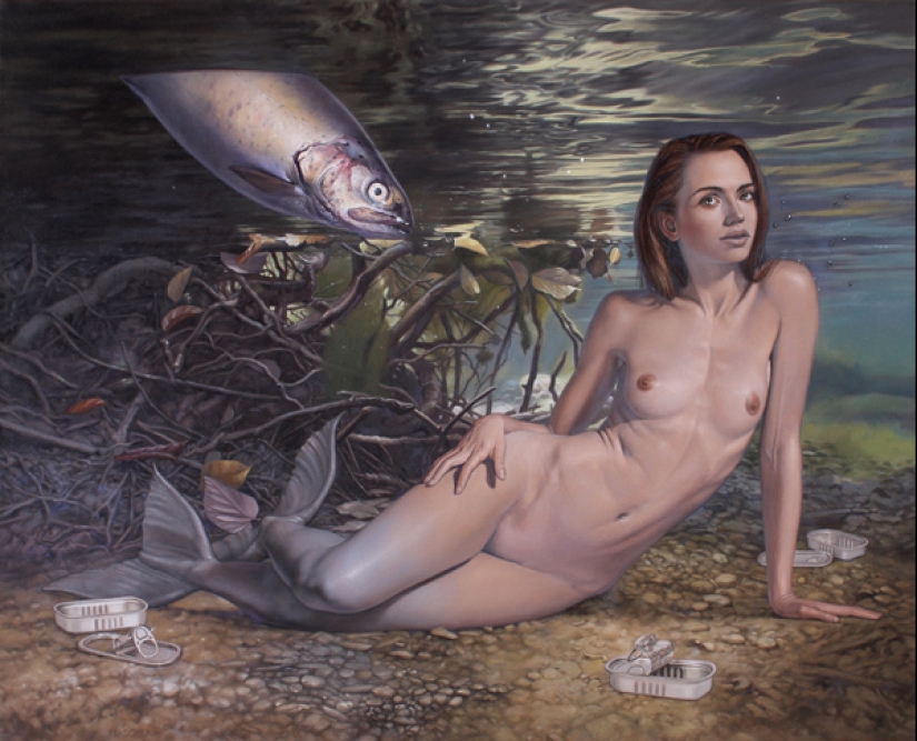 Bellezas misteriosas en las pinturas del maestro del realismo fantástico Michael Maschka Bellezas misteriosas en las pinturas del maestro del realismo fantástico Michael Maschka