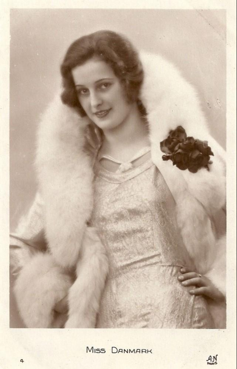 Bellezas retro del concurso de belleza "Miss Europa - 1930"