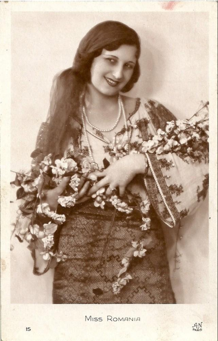 Bellezas retro del concurso de belleza "Miss Europa - 1930"