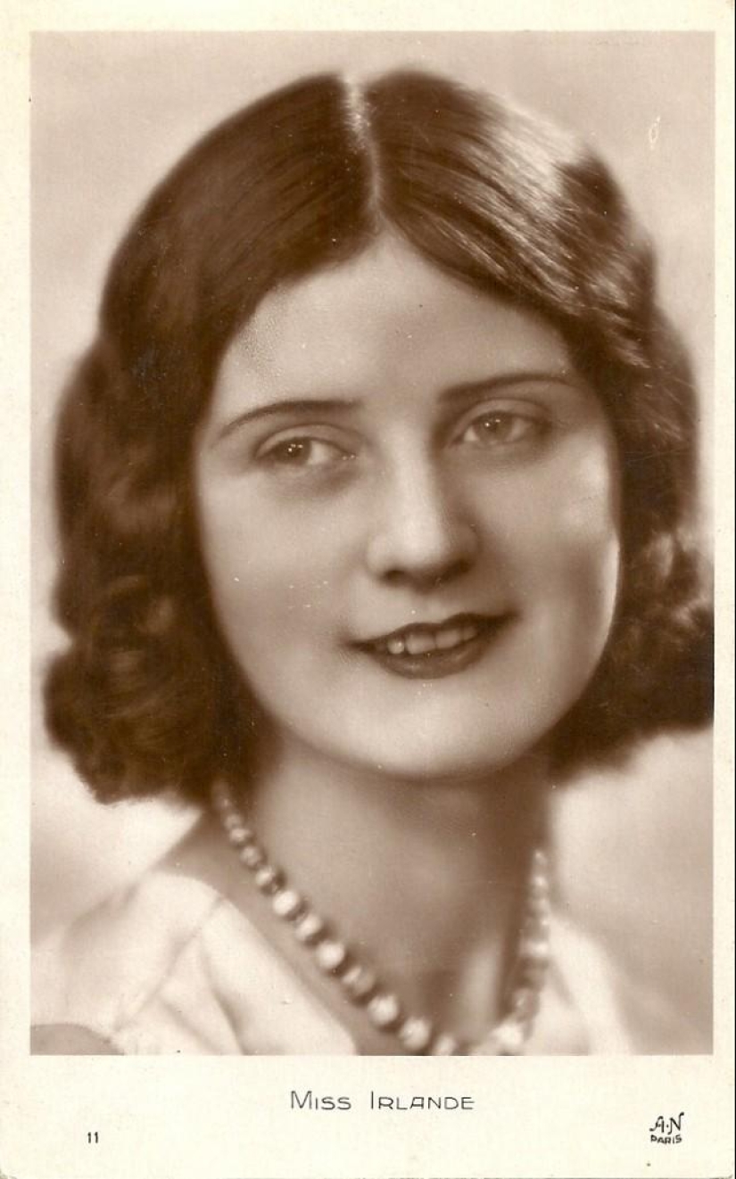 Bellezas retro del concurso de belleza "Miss Europa - 1930"