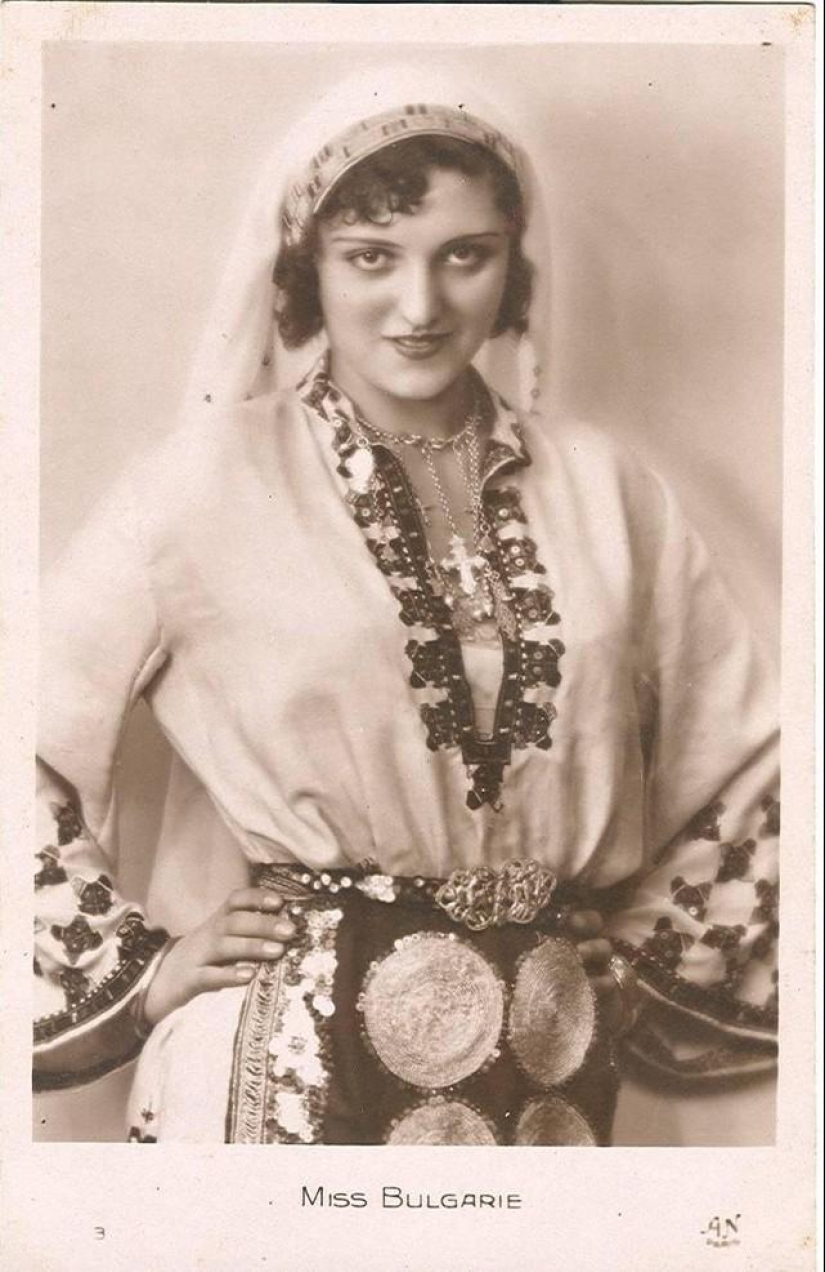 Bellezas retro del concurso de belleza "Miss Europa - 1930"
