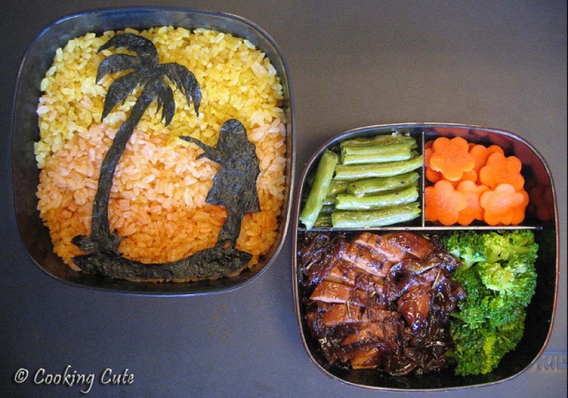 Bento: El arte de un refrigerio rápido en el trabajo