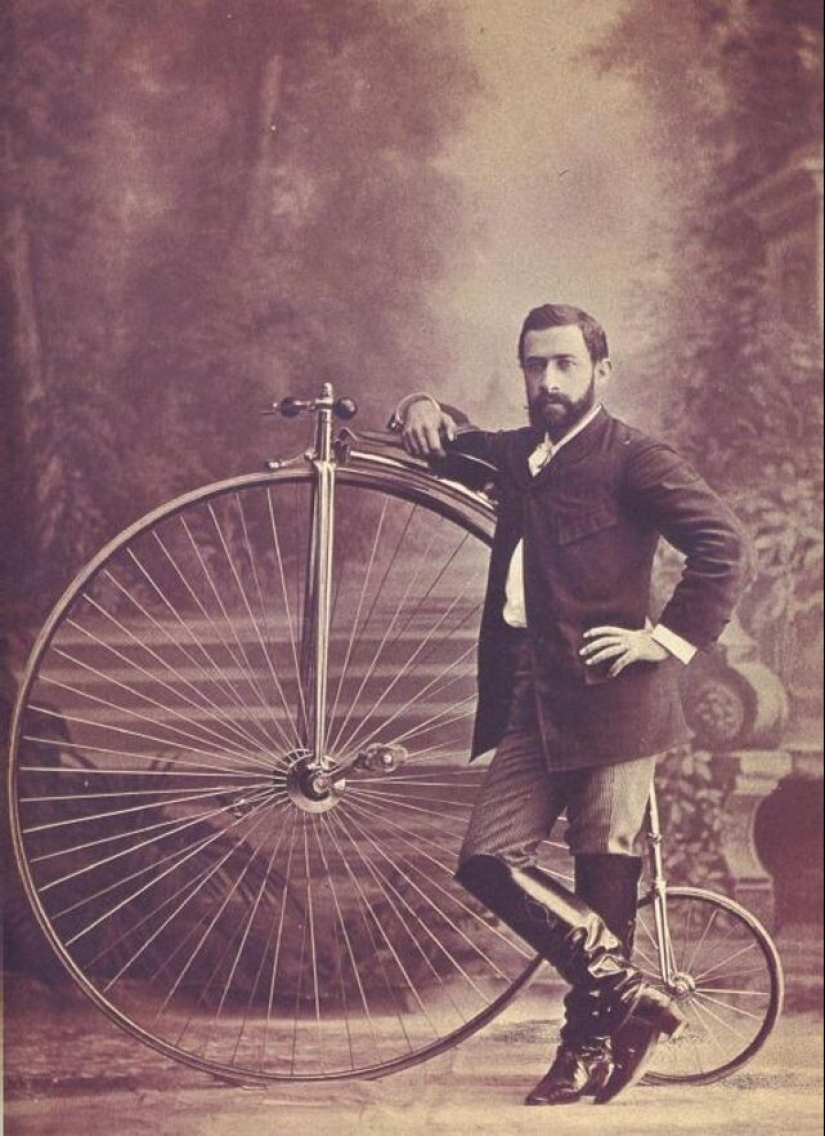 Bicycle History: The Penny-Farthing, or High Wheel