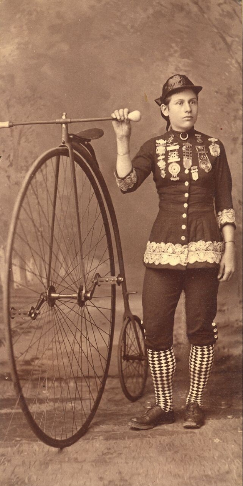 Bicycle History: The Penny-Farthing, or High Wheel