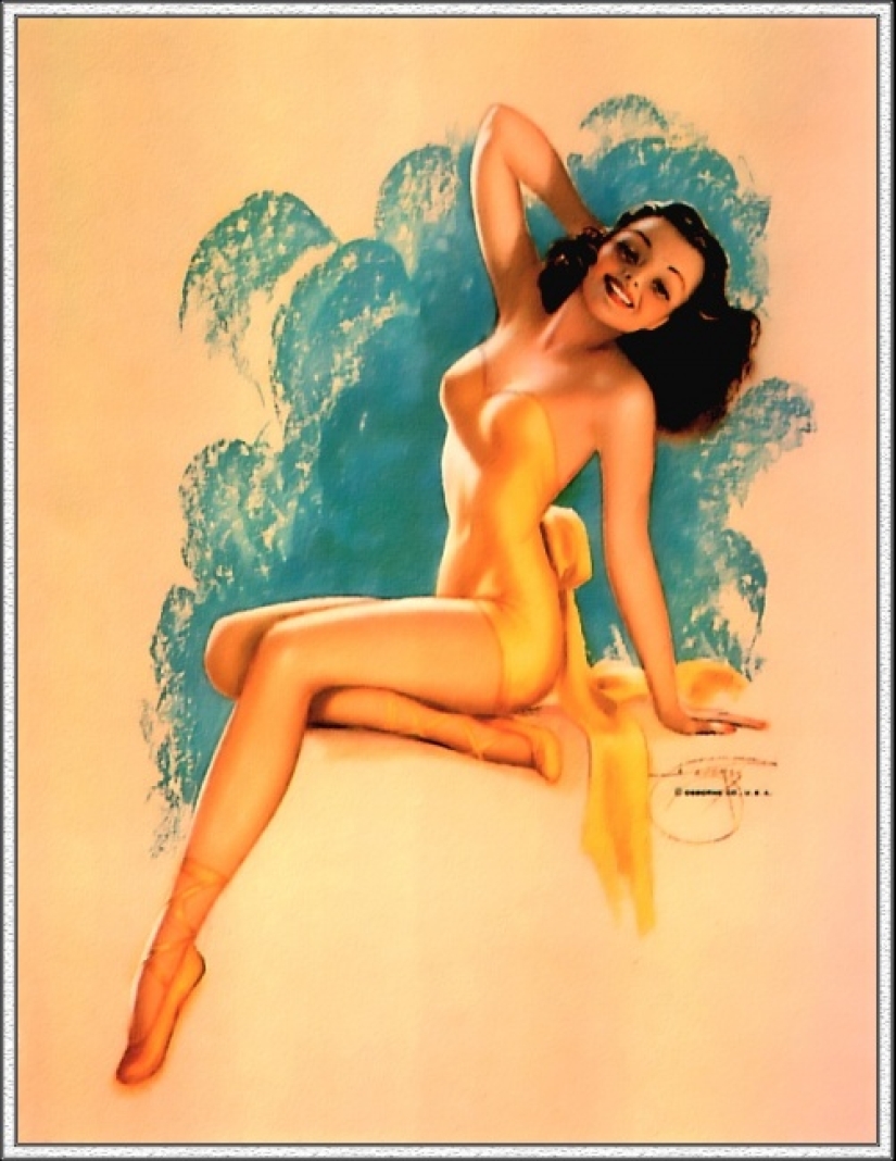 Billy DeVors - a diligent amateur who became a pin-up classic